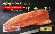 [№5904-0483]サーモン　モウイサーモン 刺身 冷蔵 新鮮 冷凍なし 生サーモン 鮭 海鮮