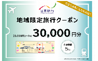 1336 日本旅行地域限定旅行クーポン　30,000円分