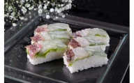 昆布〆鯛寿司