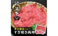 阿波牛A4・A5等級希少部位(シンタマ・ランプ・イチボ)すき焼き肉400g【1209399】