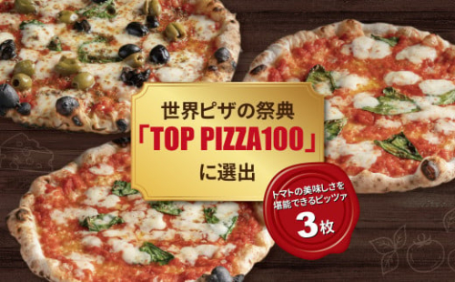 冷凍ピザ 贅沢トマト3枚セット〈 フライパン 電子レンジ 冷凍食品 詰め合わせ ピザ チーズ グルメ 冷凍 ピザストラーダ マルゲリータ 26cm 6ピース 美味しい 誕生日 お祝い パーティー クリスマス 〉 996162 - 千葉県柏市