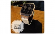CN-007_Apple Watch専用シルバー925製チャーム_sevenstone(Pink Sapphire)&ラバーバンド