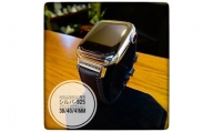 CN-010_Apple Watch専用シルバー925製チャーム_sevenstone(Black Diamond)&ラバーバンド