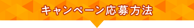 キャンペーン応募方法