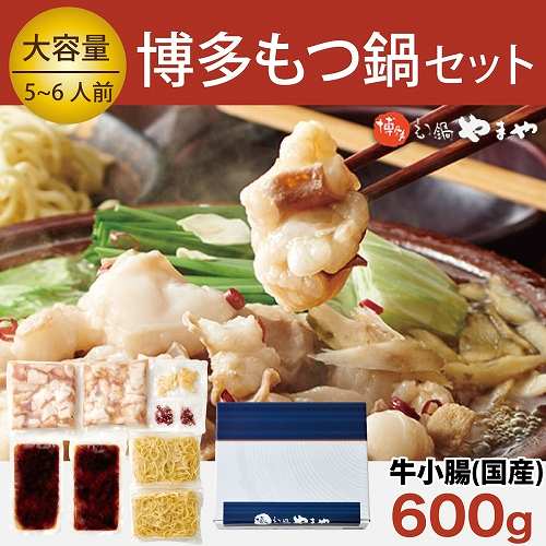 福岡県宇美町
 やまや 大容量もつ鍋セット　牛もつたっぷり600g！5～6人前 先行予約