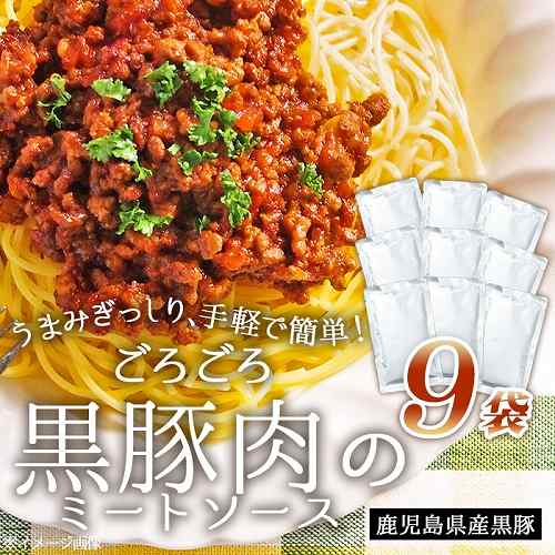 鹿児島県薩摩川内市
 鹿児島県産黒豚使用 ミートソース 9袋