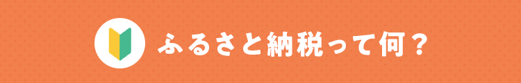 ふるさと納税って何?