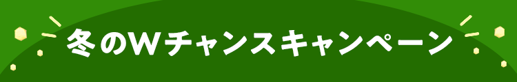 冬のWチャンスキャンペーン