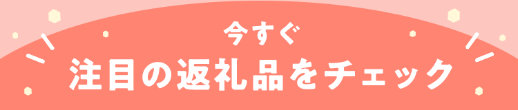 今すぐ注目の返礼品をチェック